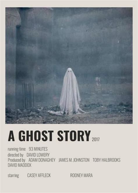 A Ghost Story Movie Poster : A Ghost Story 2017 1748x2480 Alternative Movie Posters Best Movie ...