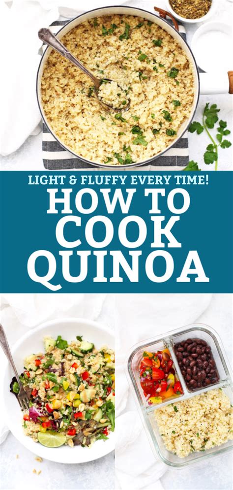 How to Cook Quinoa (Stovetop Directions) • One Lovely Life