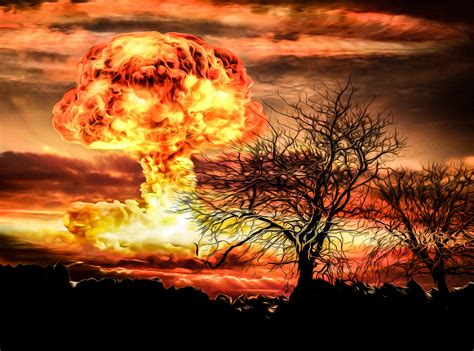 Nuclear Bomb Explosion Free Stock Photo - Public Domain Pictures