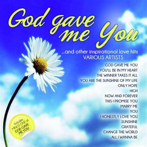 God Gave Me You (Instrumental) - Song Download from God Gave Me You And ...