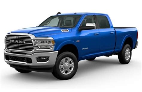 2020 Ram 2500 and 3500 Color Options