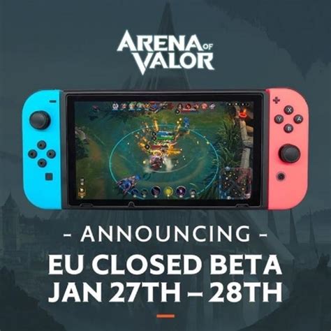 Tencent Games announce Arena of Valor closed beta dates