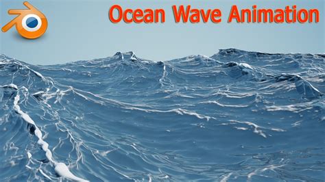 Quickly animate Ocean waves in Blender #oe298 - YouTube