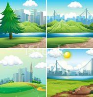 Seamless Background Design With Fence And Sidewalk Stock Clipart | Royalty-Free | FreeImages