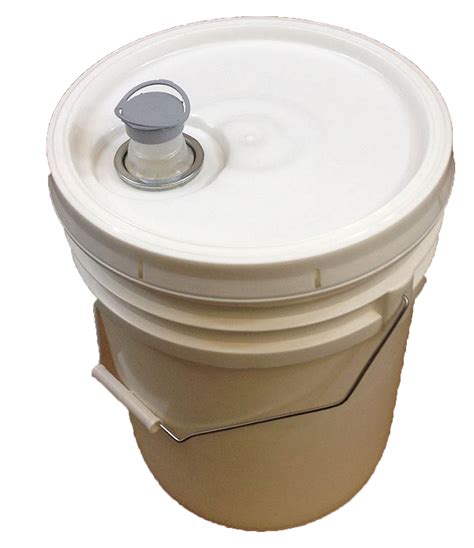 5 Gallon Buckets & Easy Pour-Spout Lids White Combo 3 Pack Free Shipping