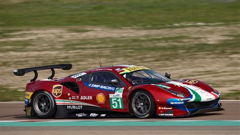 Ferrari 488 GTE Evo debuts at Fiorano, aiming for victory at Le Mans