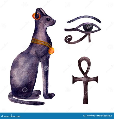 Bast Egyptian Goddess Symbols