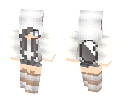 Download Cute Wolf Girl Minecraft Skin for Free. SuperMinecraftSkins