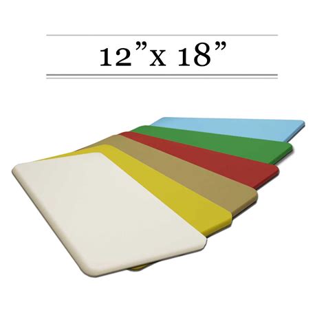 6 Cutting Board Set - Size 12 x 18, SAVE OVER 10% - Cutting Board Company - Commercial Quality ...