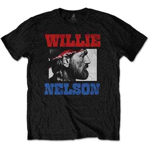 Willie Nelson Unisex T-Shirt: Stare Wholesale Ref:WNTS05MB