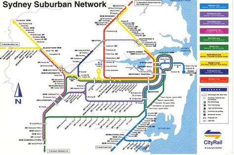 Sydney metro map | Subway map, Metro map, Train map