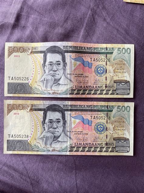 Old Philippine 500 pesos on Carousell