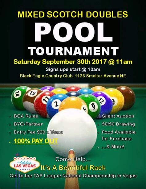 U.S. Pool tournaments! Support local pool rooms! http://flyers.goplaypool.com/ #9ball #8ball ...