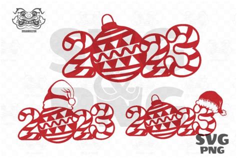 Christmas 2023 SVG Graphic by 99SiamVector · Creative Fabrica