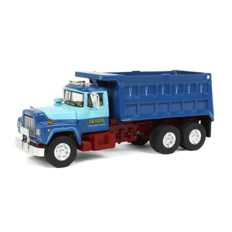 Buy Die Cast Promotions (DCP) 1/64 Blue Mack R Dump Truck, Sid Kamp 60 ...