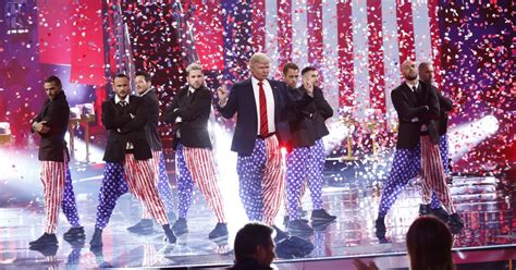 The Singing Trump from Palm Springs performs on 'America's Got Talent'