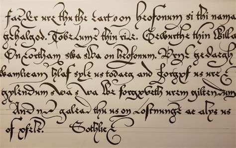 Thought I'd jump on this gothic cursive / lettre flamande courante bandwagon, here's my practice ...