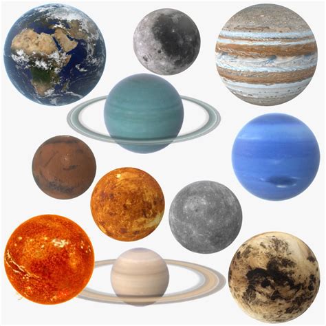 Solar System Planets 3D Model #AD ,#System#Solar#Model#Planets | Solar ...