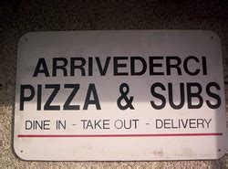 Arrivederci Pizza & Subs - Rochester Wiki