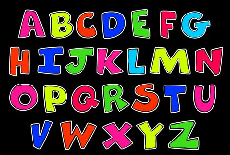 Alphabet Letters Clipart
