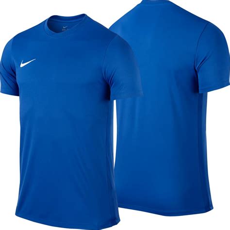 Nike Park VI Short Sleeve Junior Football Shirt Royal Blue