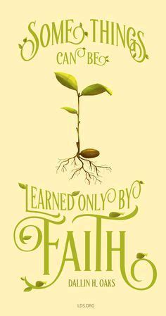 learn by faith