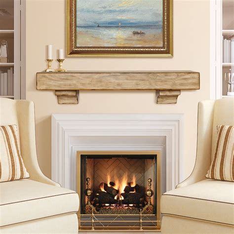 Minimalist Decoration Fireplace Mantel