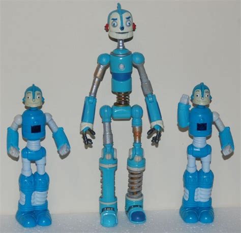 Robots Animated Movie Rodney Copperbottom 7" Figure & 2 Smaller Figures | #1842620962