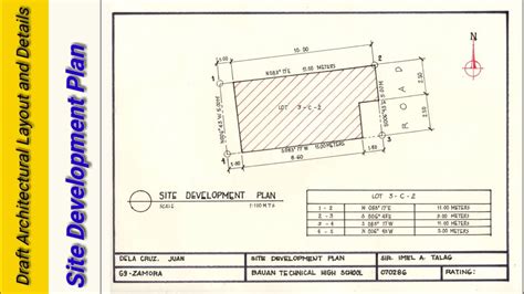 site development plan/ Lot plan drawing - YouTube