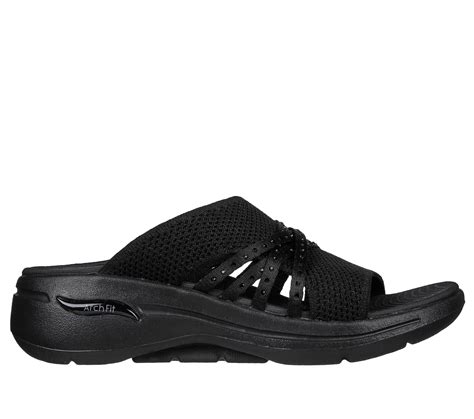 Shop the GO WALK Arch Fit Sandal - Glisten | SKECHERS CA