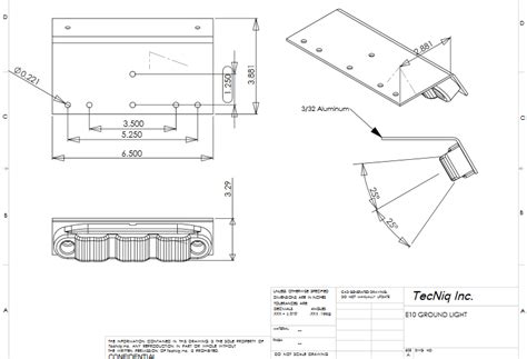 TecNiq E10 Ground / Pump Panel Light – SirenWorld.com