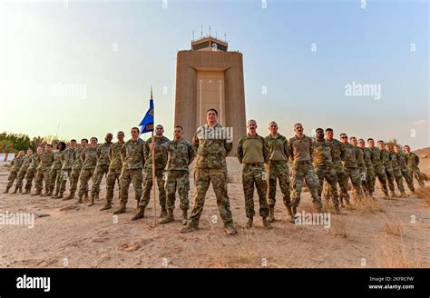 U.S. Airmen assigned to the 378th Expeditionary Operations Support ...