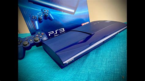 UNBOXING Playstation 3 Super Slim Blue - YouTube