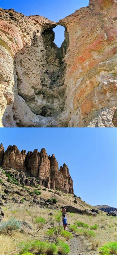 Clarno Unit John Day Fossil Beds Oregon's Painted Hills Web Story - 2TravelDads