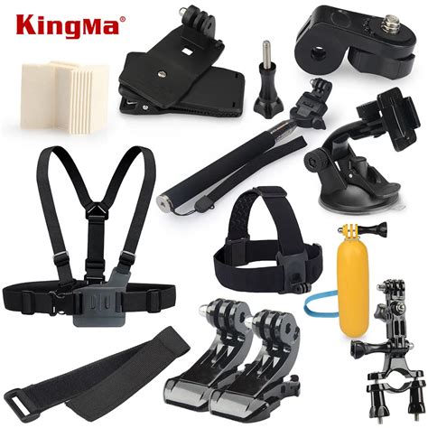 KingMa FOR Gopro Hero 5 accessories Set case Chest Belt Head Mount ...