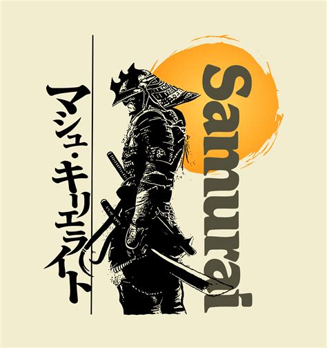 JAPAN SAMURAI ART ILLUSTRATION VECTOR 4268864 Vector Art at Vecteezy