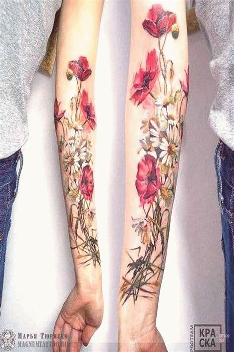 Wild flower tattoos on arms | Flower tattoo arm, Wildflower tattoo, Flower tattoos
