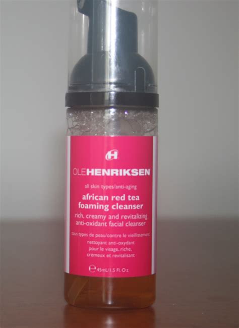 Makeup, Beauty and More: Ole Henriksen African Red Tea Foaming Cleanser