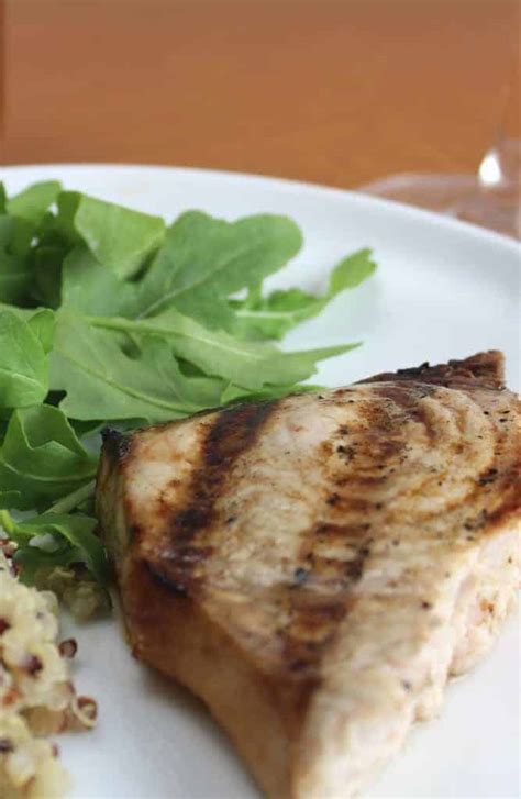 Easy Grilled Swordfish with Garlic Soy Marinade - Cooking Chat