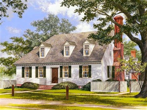 Adorable Cape Cod Home Plan - 32508WP | Architectural Designs - House Plans