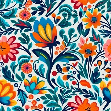 Floral, Colorful Floral Pattern, Floral Pattern, Texture, Floral ...