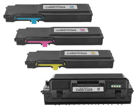 Xerox Versalink C405 Toner Cartridges Set - Black, Cyan, Magenta, Yellow