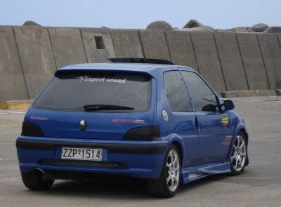 Car Modification: Peugeot 106 Rallye Modified