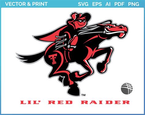 Texas Tech Red Raiders - Mascot Logo (2000) - College Sports Vector SVG ...