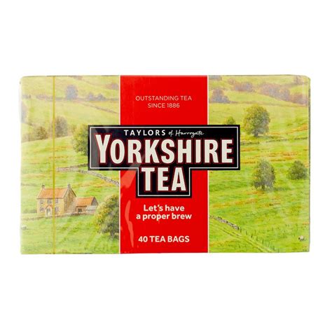 Taylors of Harrogate Yorkshire Tea 40 Tea Bags. Specialty Online Store – Gourmet Grocery By ...