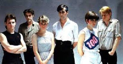 The Human League, classic 'Dare' line-up. Jo Callis, Ian Burden, Susanne Sulley, Philip Oakey ...