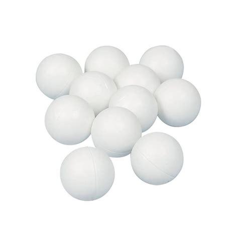 Bingo Balls: Blank Ping Pong Balls (per 144), White
