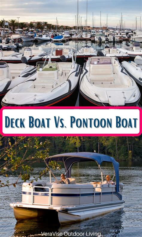 Deck Boat vs. Pontoon Boat | VeraVise Outdoor Living