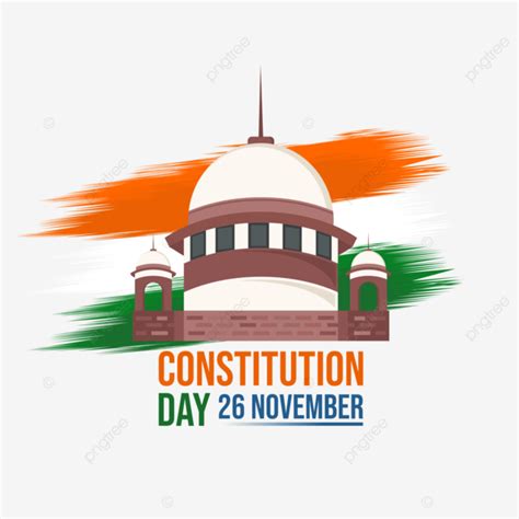 Constitution Day Of India 26 November Samvidhan Diwas Illustration With Supreme Court ...