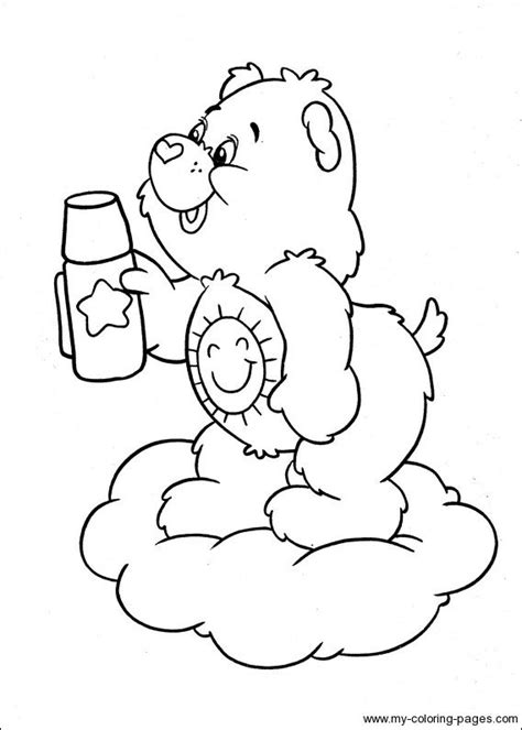 Funshine Care Bear Coloring Pages - COLOR CTW